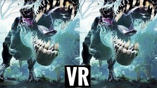 ? Dinosaur VR VIDEO 3D Split Screen for Virtual Reality VR BOX 3D SBS not 360 VR