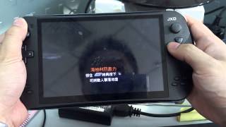 【01】 PSP: God of War Ghost of Sparta review on android game handheld JXD S7800B