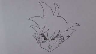 Como desenhar o Goku de Dragon Ball