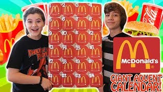 Giant McDonalds Advent Calendar 2017!