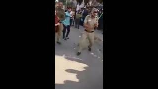 Delhi Police hit a boy at Yamuna Vihar Delhi 53