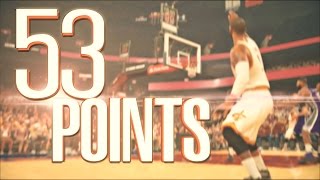 NBA 2K17 - SHARPSHOOTER DESTROYING TOP RANKED TEAMS ONLINE!!! 53 POINT PERFORMANCE!!!!
