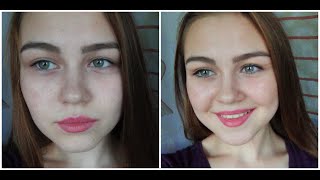 ♫ Макияж для нависших век ♫ ♡ Повседневный макияж для учебы и работы ♡