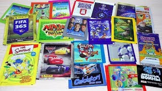 20 РАЗНЫХ пакетиков с наклейками. Распаковка