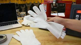 Máy gia nhiệt vòng bi: Hướng dẫn sử dụng Tập 7. Găng tay cách nhiệt