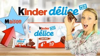 ♡• RECETTE KINDER DÉLICE MAISON | FACILE ET RAPIDE •♡