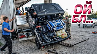 ЖЕСТКАЯ ПОГРУЗКА CFMOTO U10 ПЕРЕД ЛАГО-НАКИ
