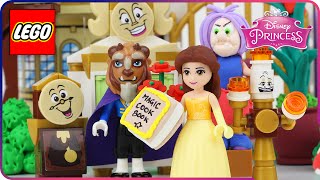♥ LEGO Disney Princess Belle & The Magic Cookbook (Ariel, Rapunzel, Frozen Anna...)