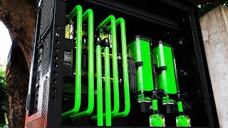 Custom Pc Build #41 "Equilibrium" Phanteks Enthoo Elite Monster. Epic Pc Build.