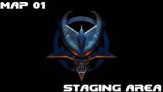 Let's Play Doom 64 Retribution (1.5) (GZDoom) (Doom Slayer) Map 01 Staging Area