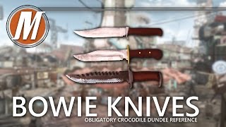 Some Bowie Knives - THESE are knives. [ Fallout 4 Mod ]