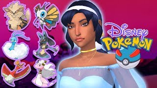 The Sims 4- Princess Jasmine as a Pokemon Trainer?| CAS