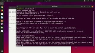 How to Install MySQL server on Ubuntu 18.04/19.04