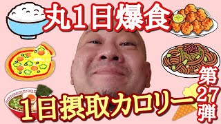 【爆食】デブのおっさんが1日食いまくる！立山カロリーvol.27