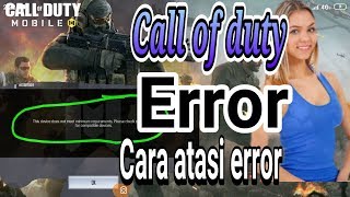 cara mengatasi Call of duty (error) log in