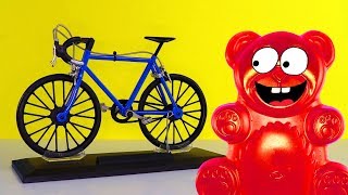Lucky Bär bekommt ein Fahrrad - Die Diät kann beginnen!