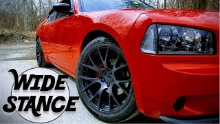 Widest 20" Rims Possible on a V6 Charger? Stretched Tires + Wide Stance