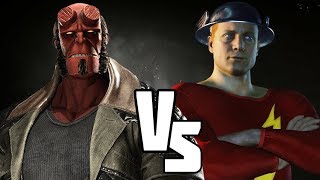 Injustice 2 Hellboy vs Jay Garrick (The Flash)