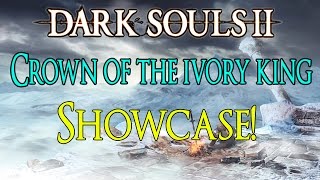 Dark Souls 2 - Crown of the Ivory King DLC showcase! All weapons, items and spells!