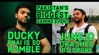 A DAY WITH IRFAN JUNEJO AND DUCKY BHAI | DEW Gamers Arena | Pakistan's Biggest Gaming Event