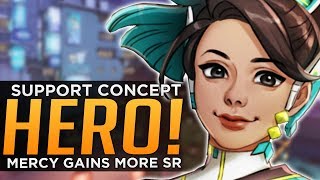 Overwatch: NEW Support Hero Tara Concept! - Mercy Gains More SR!