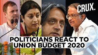 Budget 2020 | Rahul Gandhi To Smriti Irani, How Politicians Reacted To Union Budget