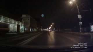 Лексус перед ДТП на Канавинском мосту.