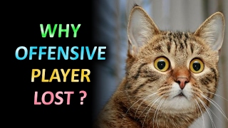 Почему ошибся нападающий? Why the offensive player lost?