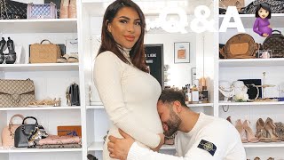 Q&A Schwangerschaft- Wie weit bin ich?Geschlecht, Namen♡ HANADIBEAUTY