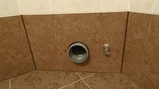 Как сделать отверстия в плитке под 110ø