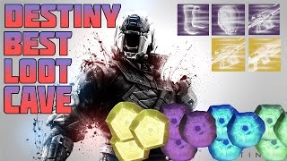 Destiny: Best Earth Loot Cave! Tons of Spawn! Legendary/Rares!