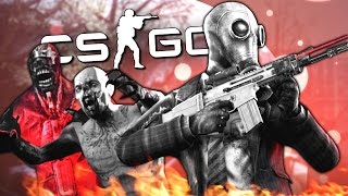 ОБКАКАЛИСЬ ПО ПОЛНОЙ! - CS:GO (ЗОМБИ)