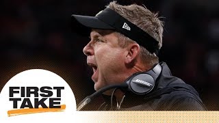 First Take debates if Sean Payton's penalty cost Saints game against Falcons | First Take | ESPN