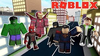 ROBLOX SÜPER KAHRAMANLAR DÖVÜŞÜYOR
