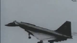 Sukhoi T-4 Sotka (100) Soviet Heavy Supersonic Bomber flying