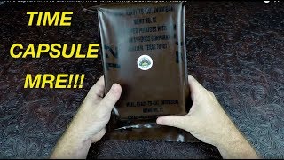 1993 U.S. Military MRE Review Menu 12 Escalloped Potatoes