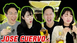 Koreans Try Mexican Tequila For the First Time [Korean Bros]