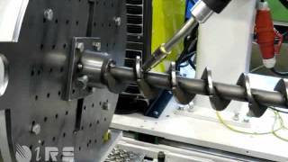 Роботизированный комплекс для сварки шнеков