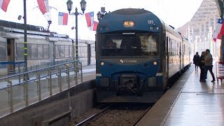Chile sobre rieles: Mil kilómetros de nuevas líneas de tren