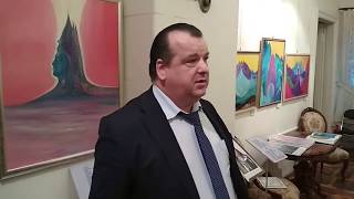 Андрей Александрович Тюняев о Творчестве Виктории ПреобРАженской на выставке в Москве