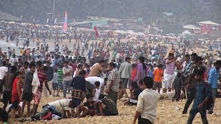 Calangute beach 1. 1. 2015