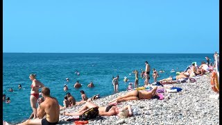 Olimpic Beach Sochi Russia August 2017