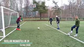 Goalkeeper Ruslan Nigmatullin jr
