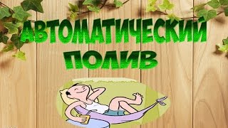 АВТОПОЛИВ ОГОРОДА*своими руками*