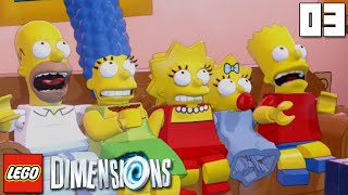 "LEGO SIMPSONS AWWW YISS!!!" LEGO Dimensions Part 03 - 1080p HD PS4 Gameplay Walkthrough