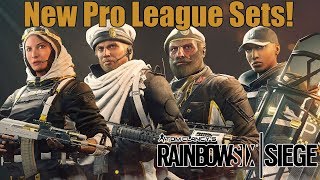 PRO LEAGUE SET SHOWCASE (Maverick, Nomad, Clash, Kaid)- Rainbow Six Siege