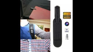 Pen Spy Camera T189 Setup Instructions Review And unboxing