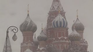 La "nevada del siglo" sepulta Moscú bajo medio metro de nieve