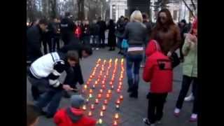 В Одессе помянули Оксану Макар