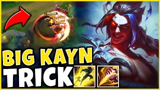 THIS KAYN MECHANIC GIVES YOU 2x JUNGLE CLEAR SPEED!! (THIS IS BROKEN) - League of Legends